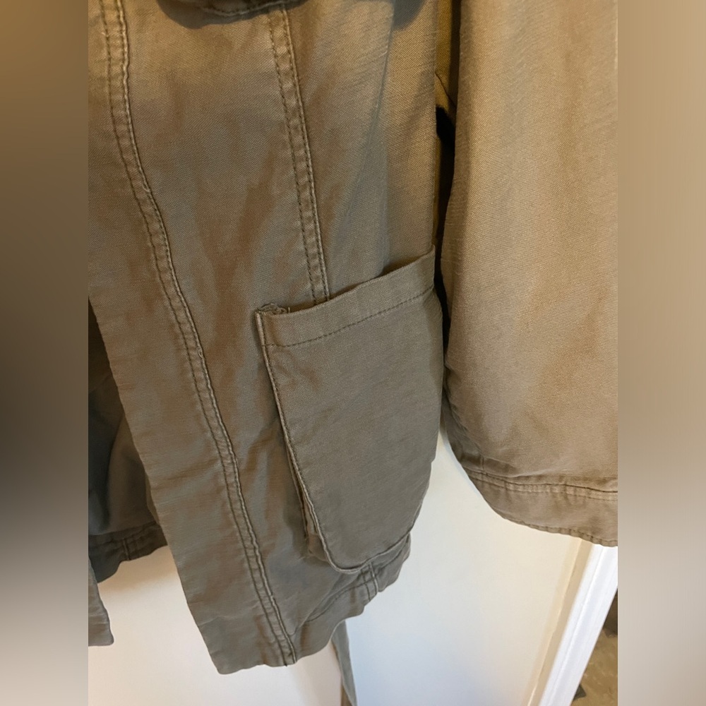 Free People In Our Nature Cargo Jacket size M - Picture 6 of 7